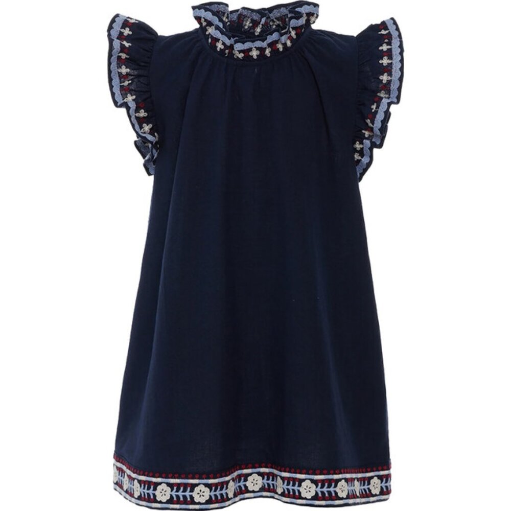 Sea New York Kids Shaina Embroidered Dress Size 12Y